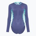 Speedo дамски бански костюм от една част с дълъг ръкав Panel hapuna blue