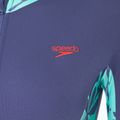 Speedo дамски бански костюм от една част с дълъг ръкав Panel hapuna blue 3