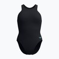 Дамски цял бански костюм Speedo Racer Zip with Built in Swim Bra anthracite anthracite