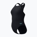 Дамски цял бански костюм Speedo Racer Zip with Built in Swim Bra anthracite anthracite 3