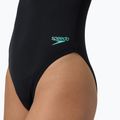 Дамски цял бански костюм Speedo Racer Zip with Built in Swim Bra anthracite anthracite 10
