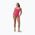 Дамски цял костюм за плуване Speedo Flex Band with Swim Bra raspbery fill/vermilion/punch 2