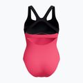 Дамски цял костюм за плуване Speedo Flex Band with Swim Bra raspbery fill/vermilion/punch 8