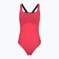 Дамски цял костюм за плуване Speedo Flex Band with Swim Bra raspbery fill/vermilion/punch 7