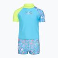 Мъжки двукомпонентен бански костюм Speedo Learn To Swim Digital Rash Top Set turkish sea