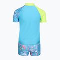 Мъжки двукомпонентен бански костюм Speedo Learn To Swim Digital Rash Top Set turkish sea 2
