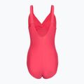 Дамски цял костюм за плуване Speedo Shaping Cross Knot raspberry fill/vermilion/punch 2