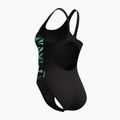 Дамски цял бански костюм Speedo Hyperboom Placement Muscleback dark teal 5