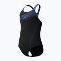 Детски цял бански костюм Speedo Medley Logo Medalist cobalt pop 3