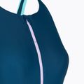 Speedo дамски бански костюм от една част Zip Colorblock dark teal 3
