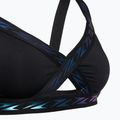 Speedo Твърдо лого Еластичен бански с кръстосана предна част антрацит 3
