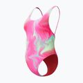 Дамски цял костюм за плуване Speedo Flu3nte Printed Convertible coral sands 3