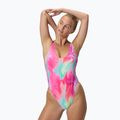 Дамски цял костюм за плуване Speedo Flu3nte Printed Convertible coral sands 5