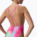 Дамски цял костюм за плуване Speedo Flu3nte Printed Convertible coral sands 9