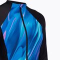 Speedo Printed LS Zip One Piece дамски бански костюм rapture glow/dark teal 3