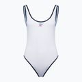 Speedo Solid Bound Scoop бял дамски бански от една част