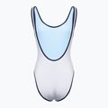 Speedo Solid Bound Scoop бял дамски бански от една част 2