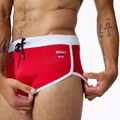 Speedo Jetstream Retro Logo Brief високорискови червени бански за мъже 4