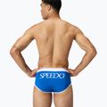 Мъжки бански Speedo Jetstream Retro Logo Brief тюркоазено море 2