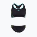 Speedo Placement хипер жълт дамски бански костюм от две части