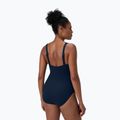 Дамски цял костюм за плуване Speedo Shaping Printed LunaElustre One pieces true navy/berry 3