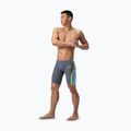 Мъжки шорти за плуване тип клин Speedo Fastskin LZR Intent 2.0 Jammer grey lead/acadia blue/hyper yellow 2