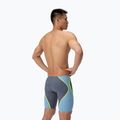 Мъжки шорти за плуване тип клин Speedo Fastskin LZR Intent 2.0 Jammer grey lead/acadia blue/hyper yellow 3