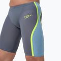 Мъжки шорти за плуване тип клин Speedo Fastskin LZR Intent 2.0 Jammer grey lead/acadia blue/hyper yellow 5