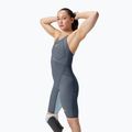 Дамски стартов екип Speedo Fastskin LZR Pure Valor 2.0 Closedback Kneeskin grey lead / acadia blue / mainline 4