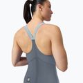 Дамски стартов екип Speedo Fastskin LZR Pure Valor 2.0 Closedback Kneeskin grey lead / acadia blue / mainline 6