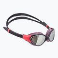 Дамски очила за плуване Speedo Biofuse 2.0 Mirror vintage fog / steel / silver mirror