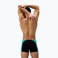 Мъжки боксерки за плуване Speedo Endurance+ MAX Splice Aquashort black/turquoise gem 3