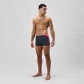 Мъжки боксерки за плуване Speedo Hyper Boom Splice grey lead/neon coral 2