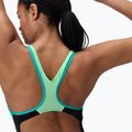 Дамски цял костюм за плуване Speedo Placement Laneback turquoise gem 6
