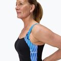 Дамски цял бански костюм Speedo Shaping LunaLustre Printed indigo glow 4