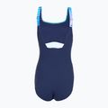 Дамски цял бански костюм Speedo Shaping Contour Eclipse Printed turquoise gem 2