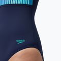 Дамски цял бански костюм Speedo Shaping Contour Eclipse Printed turquoise gem 6