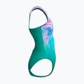 Детски цял бански костюм Speedo Printed Pulseback turquoise gem 4
