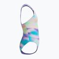 Детски цял бански костюм Speedo Printed Twinstrap purple fog 4
