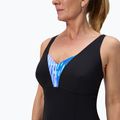 Дамски цял бански костюм Speedo Shaping Printed OpusGem indigo glow 5