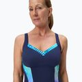 Дамски цял бански костюм Speedo Shaping Printed LunaElustre One Piece turquoise gem 5
