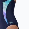 Дамски цял бански костюм Speedo Shaping Printed LunaElustre One Piece turquoise gem 6