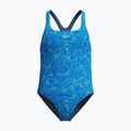 Детски цял бански костюм Speedo HyperBoom Allover Medalist lagoon blue/celeste