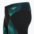 Мъжки шорти за плуване тип клин Speedo Endurance+ Max Compression Jammer black/turquoise gem 3