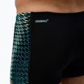 Мъжки боксерки за плуване Speedo Endurance+ Tech Panel Aquashort black/turquoise gem 7