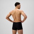 Мъжки боксерки за плуване Speedo Medley Logo Aquashort black/neon coral 3