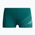 Детски плувни боксерки Speedo Medley Logo Aquashort deep emerald/alfalfa green