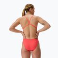 Дамски цял бански костюм Speedo FL Solid V-Back neon coral 2
