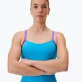 Дамски цял бански костюм Speedo FL Solid Flyback 2.0 picton blue/indigo glow 4
