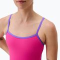 Дамски цял бански костюм Speedo FL Solid Tri Back flare pink/indigo glow 4